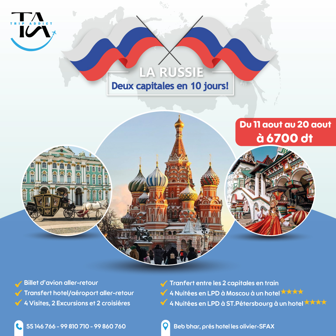 Deux capitales de la Russie